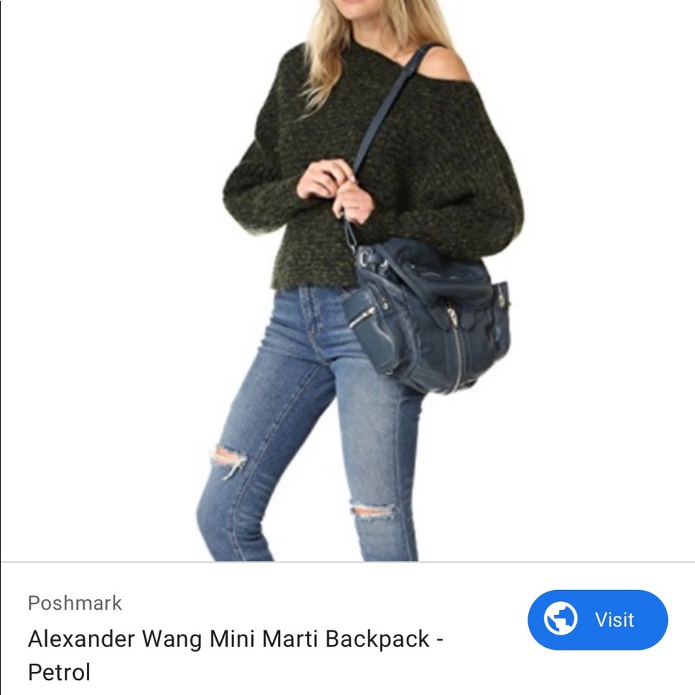 Alexander wang mini marti backpack